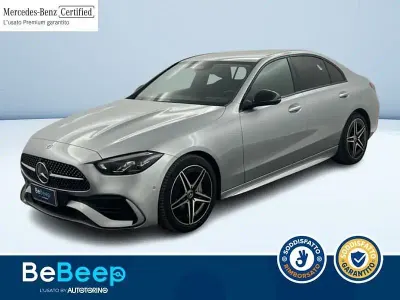 Usata Mercedes C220 Premium Plus 200 CV (147 kW) 2023 Argento metallizzato Berlina