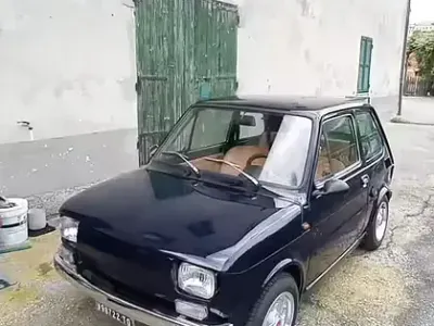 Usata Fiat 126 24 CV (17 kW) 1981 Blu Utilitaria