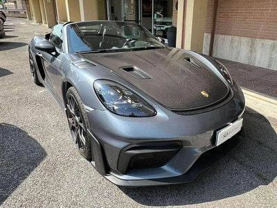 Nuova Porsche 718 Spyder 608 CV (447 kW) 2025 Grigio Cabrio
