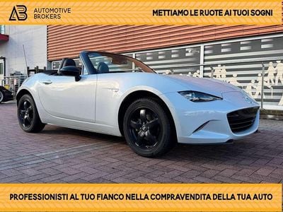 Usata Mazda MX5 131 CV (96 kW) 2017 Moonstone metallic Cabrio