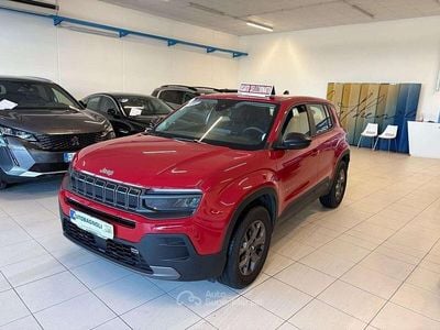 Usata Jeep Avenger Longitude 101 CV (74 kW) 2023 Rosso SUV