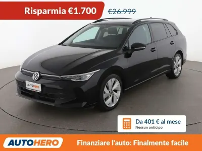 Usata VW Golf VIII Life 150 CV (110 kW) 2024 Nero Station wagon