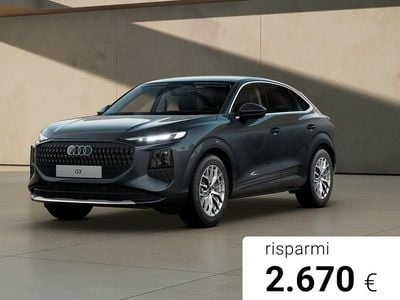 Nuova Audi Q3 Sportback Advanced Plus 150 CV (110 kW) 2025 Grigio tambora metallico SUV