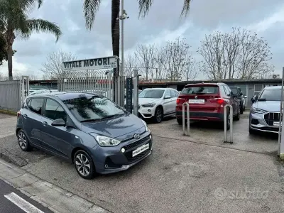 Usata Hyundai i10 Style 66 CV (48 kW) 2018 Grigio Utilitaria