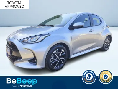 Usata Toyota Yaris Trend 92 CV (67 kW) 2022 Argento metallizzato Utilitaria