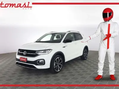 Usata VW T-Cross Advance 110 CV (80 kW) 2021 Pure white SUV
