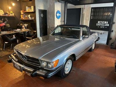 Usata Mercedes SL380 204 CV (150 kW) 1982 Blu/azzurro Cabrio
