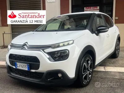 Begagnad Citroën C3 Shine 102 HK (75 kW) 2022 Vit Halvkombi