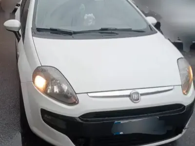 Usata Fiat Punto Evo S 75 CV (55 kW) 2011 Bianco Utilitaria