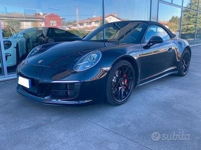 Usata Porsche 911 Carrera 4 Cabriolet 450 CV (330 kW) 2019 Nero Cabrio