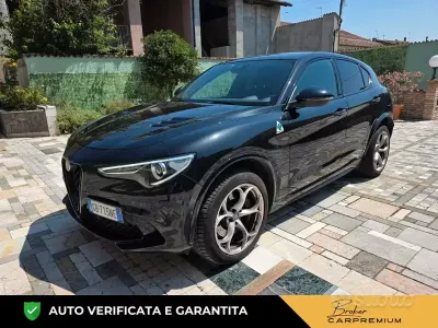 Usata Alfa Romeo Stelvio Quadrifoglio 510 CV (375 kW) 2020 Nero SUV