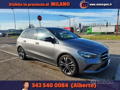Usata Mercedes B200 163 CV (119 kW) 2020 Grigio Utilitaria
