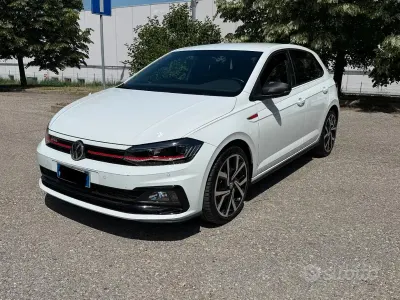 Begagnad VW Polo GTI 200 HK (147 kW) 2019 Vit Halvkombi