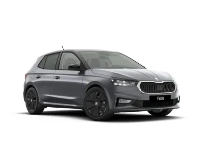 Nuova Skoda Fabia 116 CV (85 kW) 2026 Grigio graphite metallizzato nero tulipa Utilitaria