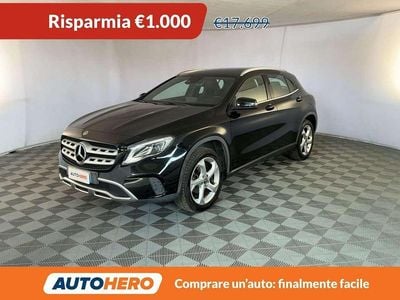 Usata Mercedes GLA200 136 CV (100 kW) 2017 Nero SUV