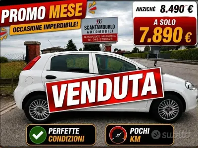 Usata Fiat Punto Street 69 CV (50 kW) 2018 Bianco Utilitaria