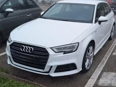 Usata Audi A3 Sport 110 CV (80 kW) 2020 Bianco Berlina