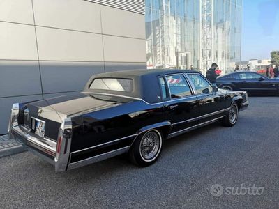 Usata Cadillac Fleetwood Brougham 1991 Nero Berlina