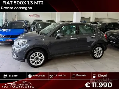 Usata Fiat 500X 95 CV (69 kW) 2017 Grigio SUV
