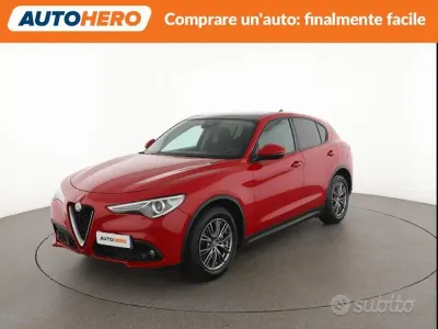 Usata Alfa Romeo Stelvio Business 180 CV (132 kW) 2017 Rosso SUV