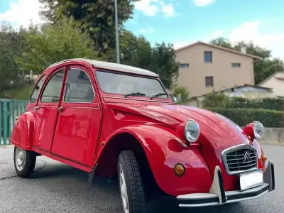 Usata Citroën 2CV 29 CV (21 kW) 1985 Rosso Berlina