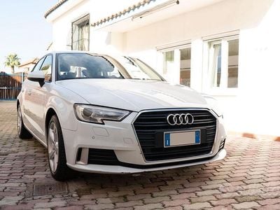 Usata Audi A3 Attraction 116 CV (85 kW) 2018 Bianco Berlina