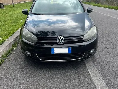 Usata VW Golf VI 122 CV (89 kW) 2011 Nero Utilitaria