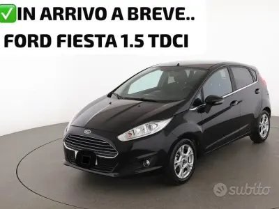 Usata Ford Fiesta Titanium 75 CV (55 kW) 2015 Nero Utilitaria