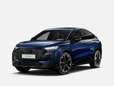Nuova Audi Q4 Sportback e-tron S-Line 250 kW (340 CV) 2025 Blu navarra metallizzato SUV
