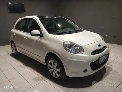 Usata Nissan Micra Tekna 80 CV (58 kW) 2013 Bianco Utilitaria