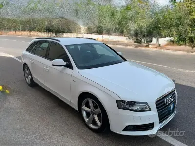 Usata Audi A4 S-Line 170 CV (125 kW) 2012 Bianco Station wagon