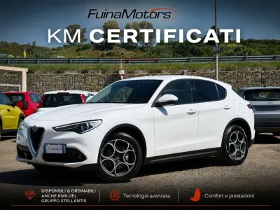 Usata Alfa Romeo Stelvio Executive 209 CV (153 kW) 2018 Bianco SUV