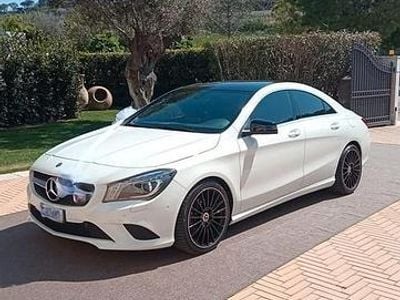 Usata Mercedes CLA220 177 CV (130 kW) 2016 Bianco Berlina