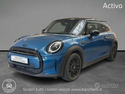 Usata Mini Cooper 136 CV (100 kW) 2023 Blu Utilitaria