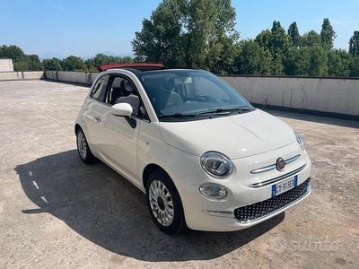 Usata Fiat 500C Lounge 2016 Bianco Cabrio