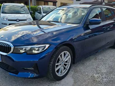 Usata BMW 320 Advantage 190 CV (139 kW) 2019 Blu Station wagon