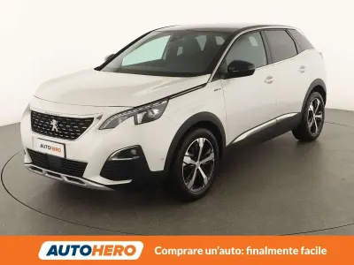 Usata Peugeot 3008 GT-line 131 CV (96 kW) 2019 Bianco SUV