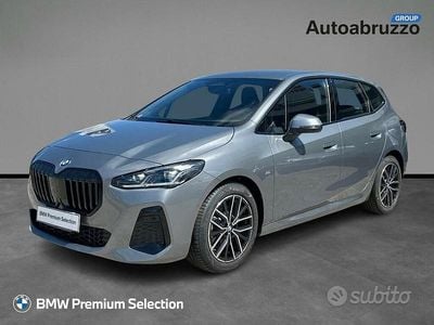 Nuova BMW 218 Active Tourer M Sport 2025 Grigio Monovolume