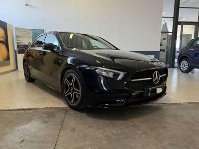 Usata Mercedes A200 Premium 150 CV (110 kW) 2021 Nero Berlina