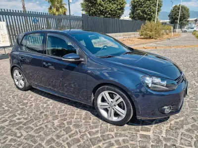 Usata VW Golf VI 160 CV (117 kW) 2010 Blu Utilitaria