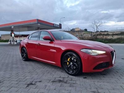 Usata Alfa Romeo Giulia Business 160 CV (117 kW) 2018 Rosso Berlina