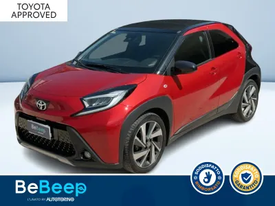 Usata Toyota Aygo X Limited 72 CV (52 kW) 2022 Rosso metallizzato SUV