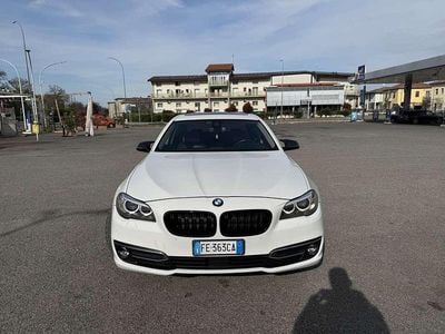 Usata BMW 525 Luxury Line 218 CV (160 kW) 2015 Bianco Berlina