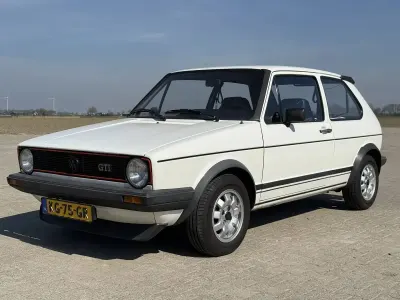 Usata VW Golf II GTI 112 CV (82 kW) 1983 Bianco Utilitaria