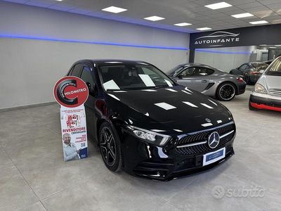 Usata Mercedes A200 Premium 150 CV (110 kW) 2019 Nero Berlina