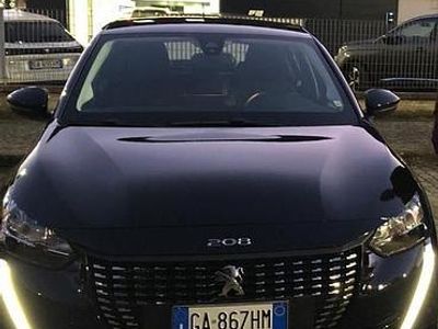Usata Peugeot 208 Active 102 CV (75 kW) 2020 Nero Utilitaria