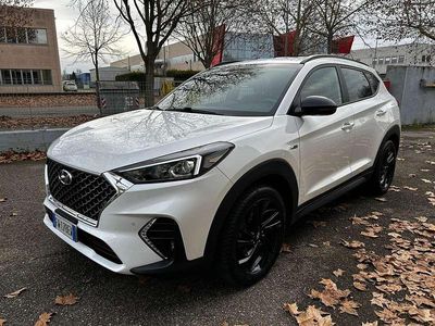 Usata Hyundai Tucson N Line 136 CV (100 kW) 2019 Bianco SUV