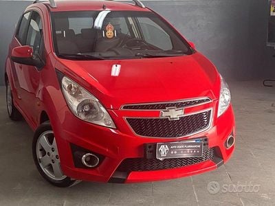 Usata Chevrolet Spark LS 81 CV (59 kW) 2010 Rosso Utilitaria