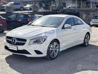 Usata Mercedes CLA220 177 CV (130 kW) 2015 Bianco Berlina