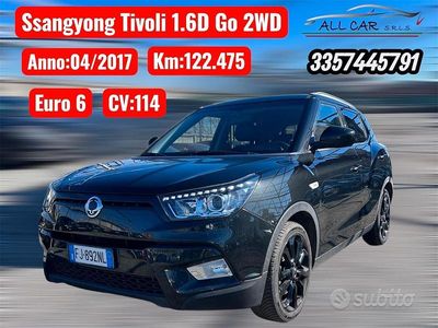 Usata Ssangyong (KGM) Tivoli 115 CV (84 kW) 2017 Nero SUV